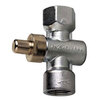 Pressure gauge valve Type 1341 brass grease free PN25 1/2" BSPP